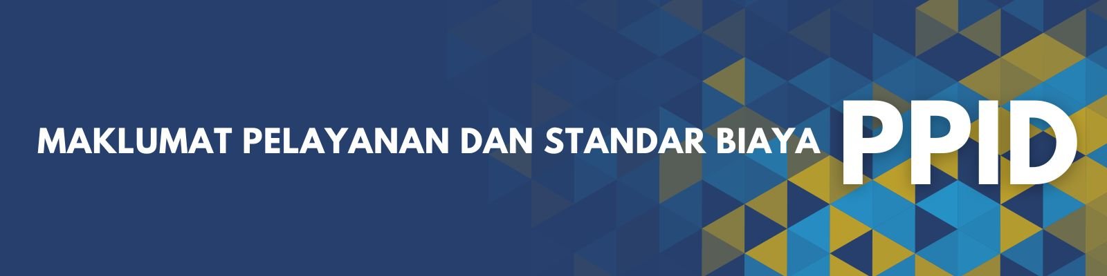 Foto Maklumat Pelayanan dan Standar Biaya